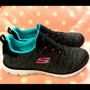 Skechers wide width sneakers